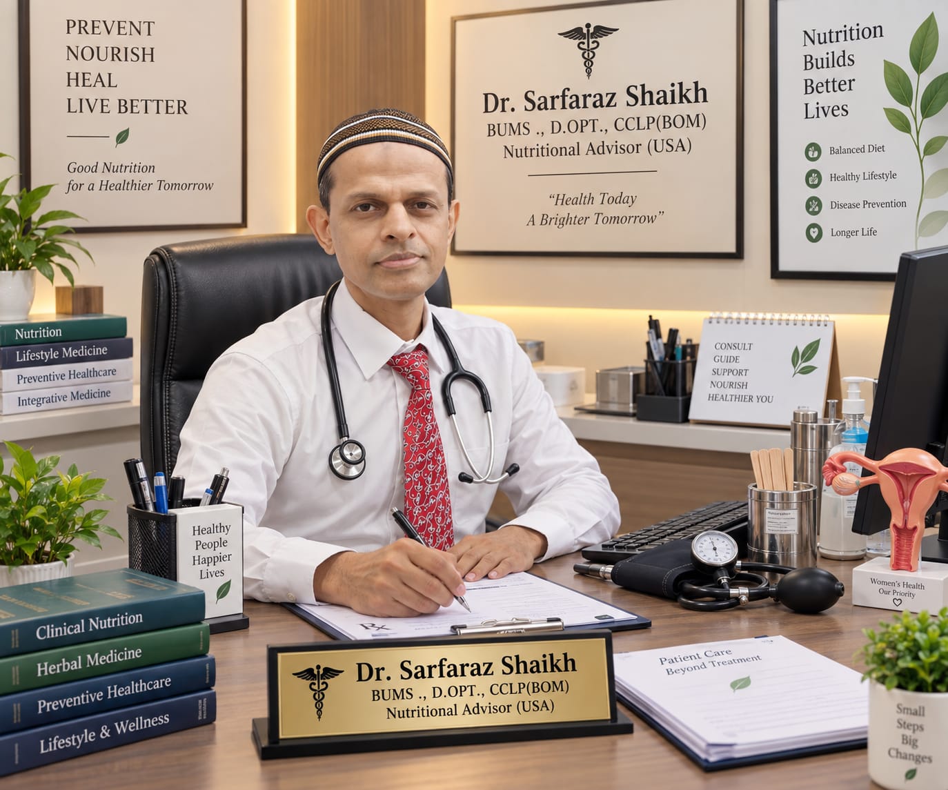 Dr. Sk. Sarfaraz Ahmed — Family Physician & Naturopath | Global Brand Ambassador – California (USA)